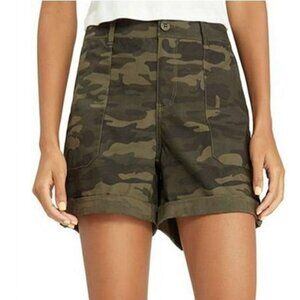 😀 3 for $20 NWT Sanctuary Women Size Small Hero Utility Short Cadet Camo NEW